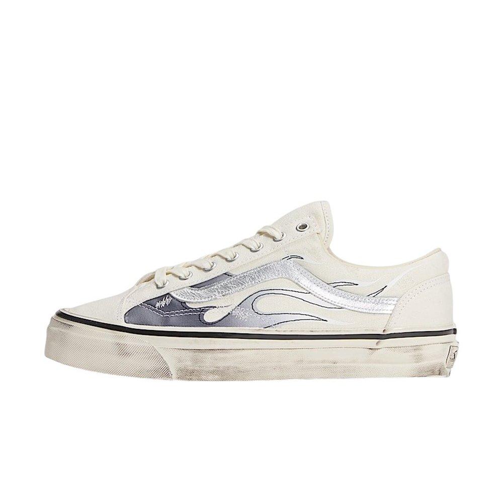 Vans Premium Old Skool LX "White Flame" Men's Shoe - WHITE